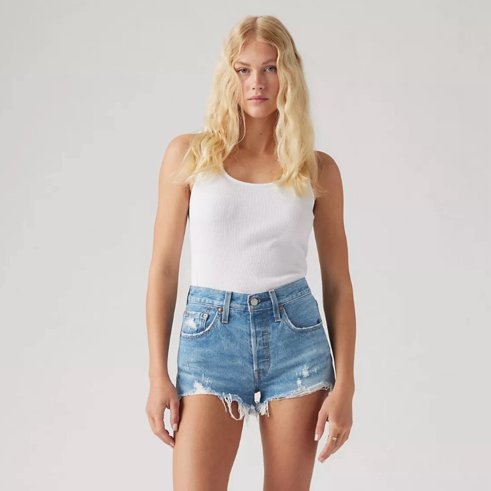 Levi’s 501 - Denim Shorts - Size 27W